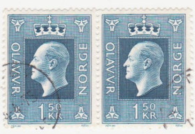 Скандинавія Скандинавия ^/--/^ Норвегия 1969 г.№ 605 гашеная пара ^_^^^ Норвегія 1969 р. No 605 гашена пара - фото фото фото