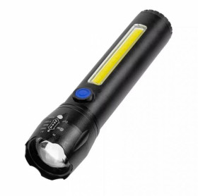 Ліхтарі, ліхтарики Фонари, фонарики ^/--/^ Ручной аккумуляторный фонарь Flashlight C /--/ 62, cob+led ^_^^^ Ручний акумуляторний ліхтар Flashlight C /--/ 62, cob+led - фото фото фото