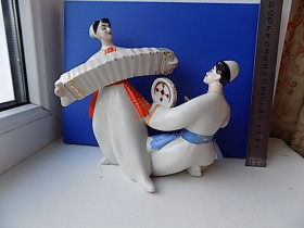 Інше Другое ^/--/^ Статуэтка Гопак фарфор Полонне ЗХК СССР ^_^^^ Статуетка Гопак фарфор Полонне ЗХК СРСР - фото фото фото