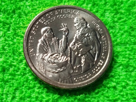 Пам'ятні, ювілейні та інвестиційні Памятные, юбилейные и инвестиционные ^/--/^ 2026 США 1 доллар Сакагавея Полли Купер и союзники Онейда в Велли-Фордж / Sacagawea.  (P)  (D). UNC ^_^^^ 1997 ПАР 20 центів - фото фото фото