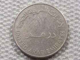 ОАЕ ОАЭ ^/--/^ ОАЭ 1 дирхам 1988 года 3007 ^_^^^ ОАЕ 1 дирхам 1988 3007 - фото фото фото