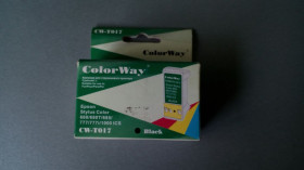 Картриджі Картриджи ^/--/^ Картридж Colorway CW-T /--/ 017 чорний для Epson Stylus Color 680 685 777 777 /--/ i 1000 iCS ^_^^^ Картридж Colorway CW-T /--/ 017 черный для Epson Stylus Color 680 685 777 777 /--/ i 1000 iCS - фото фото фото
