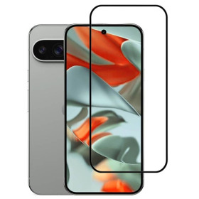 Чохли, бампера Чехлы, бампера ^/--/^ Захисне скло Fiji Premium для Google Pixel 9 Pro XL повне проклеювання Anti-Static чорний ^_^^^ Защитное стекло Fiji Premium для Google Pixel 9 Pro XL полное проклеивание Anti-Static черный - фото фото фото