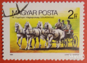 Угорщина Венгрия ^/--/^ Венгрия 1984 конный спорт Mi 3692 ^_^^^ Угорщина 1984 кінний спорт Mi 3692 - фото фото фото