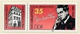 Інше Другое ^/--/^ ГДР Эгон Эрвин Киш  журналист пресса 1985 ^_^^^ НДР Егон Ервін Кіш журналіст преса 1985 - фото фото фото