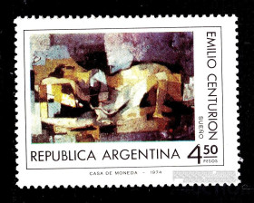 Мистецтво Искусство ^/--/^ Искусство .  Аргентина 1974 г  MNH - ^_^^^ Аргентина 1974 MNH - фото фото фото