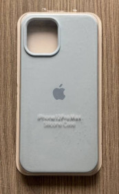 Аксесуари Аксессуары ^/--/^ Чохол Silicone Case для Apple iPhone 12 Pro max Light blue ^_^^^ Чехол Silicone Case для Apple iPhone 12 Pro max Light blue - фото фото фото