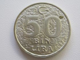Туреччина Турция ^/--/^ Турция 50000 лир 1996 года #15543 ^_^^^ Туреччина 50000 лір 1996 року #15543 - фото фото фото
