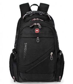 Рюкзаки Рюкзаки ^/--/^ Рюкзак міський swissgear 8810 r /--/ 8810, швейцарський ортопедичний рюкзак 40 /--/ л з usb чорний ^_^^^ Рюкзак городской swissgear 8810 r /--/ 8810, швейцарский ортопедический рюкзак 40 /--/ л с usb черный - фото фото фото