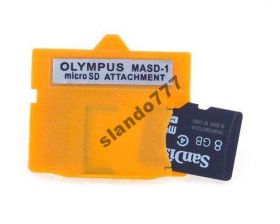 Інше Другое ^/--/^ адаптер карты памяти Olympus MASD-1 под microSD ^_^^^ адаптер карти пам'яті Olympus MASD-1 під microSD - фото фото фото