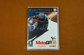 Диски з відеоіграми Диски с видеоиграми ^/--/^ Диск для Playstation 2 (Для чіпованих приставок), гра Moto GP 08 ^_^^^ Диск для Playstation 2 (Для чипированных приставок), игра Moto GP 08 - фото фото фото