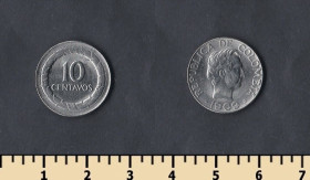 Колумбія Колумбия ^/--/^ Колумбия 10 сентаво 1969 ^_^^^ Колумбія 10 Сентаво 1969 - фото фото фото