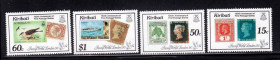 Фауна Фауна ^/--/^ Фауна .  Кирибати 1985 г  MNH - флора , флот  - марка на марке ^_^^^ Кірібаті 1985 MNH - флора, флот - марка на марці - фото фото фото