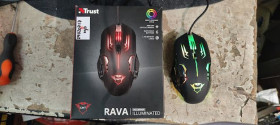 Миші Мыши ^/--/^ Игровая оптическая мышь Trust GXT 108 Rava Illuminated 22090 USB № 24020717 ^_^^^ Ігрова оптична миша Trust GXT 108 Rava Illuminated 22090 USB No 24020717 - фото фото фото