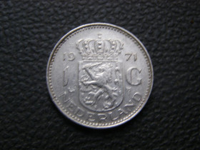 Нідерланди Нидерланды ^/--/^ 1 гульден Нидерланды 1971 г ^_^^^ 1 гульден Нідерланди 1971 - фото фото фото