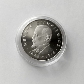 - року - года ^/--/^ 100 ЗЛОТЫХ ПОЛЬША 1977 &amp;quot;СЕНКЕВИЧ&amp;quot; состояние PROOF серебро капсула РЕДКАЯ!!! ^_^^^ 1977 &amp;quot; Сенкевіч &amp;quot; стан PROOF срібло капсула Рідка!!! - фото фото фото
