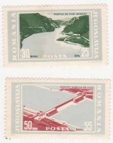 Балканський півострів Балканский полуостров ^/--/^ Югославия 1965 г. № 1149‑1150 ** серия ^_^^^ Югославія 1965 р. No 1149-1150 ** серія - фото фото фото