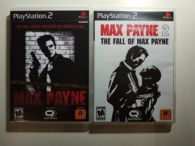 Диски з відеоіграми Диски с видеоиграми ^/--/^ Max Payne + Max Payne 2 - Видеоигры для Playstation 2 ^_^^^ Max Payne + Max Payne 2 - Відеоігри для Playstation 2 - фото фото фото