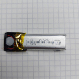 Зовнішні акумулятори (Power Bank) Внешние аккумуляторы (Power Bank) ^/--/^ Рабочий аккумулятор 651545 /--/ D 3,7 v  1,41 Wh с одноразки. Б/у ^_^^^ Робочий акумулятор 651545 /--/ D 3,7 v 1,41 Wh з одноразки. Б/у - фото фото фото