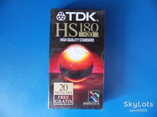 Касети Кассеты ^/--/^ Кассета VHS TDK HS /--/ 180+20 - фото фото фото