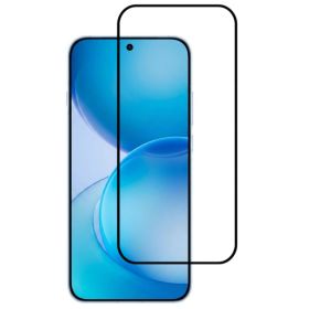 Чохли, бампера Чехлы, бампера ^/--/^ Захисне скло LUX для Oppo Reno /--/ 16 F / Reno /--/ 16 FS повна проклейка чорний - фото фото фото