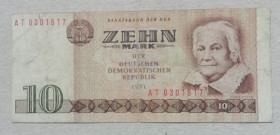 Німеччина Германия ^/--/^ Германия ГДР  10 марок 1971 ^_^^^ Німеччина НДР 10 марок 1971 - фото фото фото