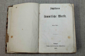 Видання - р. Издания - гг. ^/--/^ Книга Schillers Sämmtliche Werke 1869 ^_^^^ Schillers Sämmtliche Werke 1869 - фото фото фото