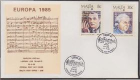 Мальта Мальта ^/--/^ Мальта 1985 КОМПОЗИТОР ПЕВЕЦ FRANCESCO AZOPARDI ТЕНОР NICOLO BALDACCHINO МУЗЫКА КПД Mi.726-727 EUR 6.00 ^_^^^ Мальта 1985 КОМПОЗИТОР ПІВЕЦЬ FRANCESCO AZOPARDI ТЕНОР NICOLO BALDACCHINO МУЗИКА ККД Mi.726-727 EUR 6.00 - фото фото фото
