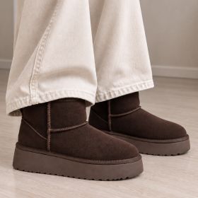 УГГІ (UGG) УГГИ (UGG) ^/--/^ Шоколадные угги на платформе, натуральная замша 36-39 /--/ р код 4456 39, 25.5 ^_^^^ Шоколадні вуги на платформі, натуральна замша 36-40 /--/ р код 4456 39, 25.5 - фото фото фото