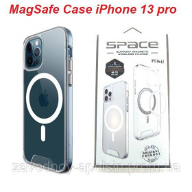Чохли, бампера Чехлы, бампера ^/--/^ Iphone 13 Pro Прозрачный чехол Space MagSafe (TPU+PC) ^_^^^ Iphone 13 Pro Прозорий чохол Space MagSafe (TPU+PC) - фото фото фото