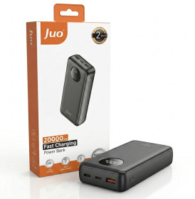 Зовнішні акумулятори (Power Bank) Внешние аккумуляторы (Power Bank) ^/--/^ Power Bank JUO JLP /--/ 220-W PD /--/ 20 /--/ W 22.5 /--/ W 20000 /--/ mAh - фото фото фото