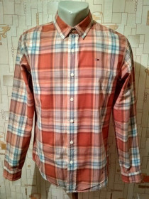 Сорочки Рубашки ^/--/^ Сорочка чоловіча TOMMY HILFIGER DENIM коттон р-р S ^_^^^ Рубашка мужская TOMMY HILFIGER DENIM коттон р-р S - фото фото фото