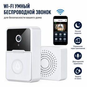 Панно, підвіски, дзвіночки Панно, подвески, колокольчики ^/--/^ Беспроводной умный дверной звонок с камерой ^_^^^ Бездротовий розумний дверний дзвінок з камерою - фото фото фото