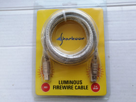 Кабелі Кабели ^/--/^ Новий кабель FireWire 400      (IEEE 1394) 6 /--/ pin/6 /--/ pin Sharkoon Luminous 2 /--/ м      (Red) ^_^^^ Новый кабель FireWire 400 (IEEE 1394) 6 /--/ pin/6 /--/ pin Sharkoon Luminous 2 /--/ м (Red) - фото фото фото