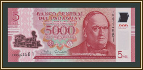 Парагвай Парагвай ^/--/^ Парагвай 5000 гуарани 2017 P-234  (234 /--/ с) UNC ^_^^^ Парагвай 5000 гуарані 2017 P-234 (234 /--/ с) UNC - фото фото фото