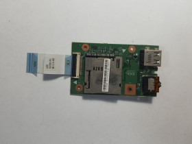 Інші комплектуючі Другие комплектующие ^/--/^ Платка USB+Audio + шлейф ноутбука Lenovo V /--/ 580 ^_^^^ Lenovo V /--/ 580 Платка USB+Audio + шлейф - фото фото фото