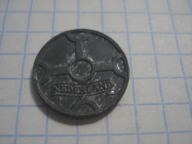 Нідерланди Нидерланды ^/--/^ 1 /--/ цент 1942 Голландія ^_^^^ 1 /--/ цент 1942 Голландия - фото фото фото