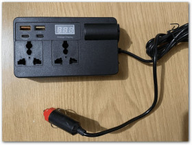 Інвертори Инверторы ^/--/^ Автомобильный инвертор 220 /--/ V USB Typ-C для всех моделей авто преобразователь из 12 /--/ V в 220 ^_^^^ Автомобільний інвертор 220 /--/ V USB Typ-C для всіх моделей авто перетворювач з 12 /--/ V в 220 - фото фото фото