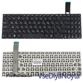 Клавіатури Клавиатуры ^/--/^ Клавиатура для ноутбука ASUS (X /--/ 570 series) rus, black, без фрейма (ОРИГИНАЛ) ^_^^^ Клавіатура для ноутбука ASUS (X /--/ 570 series) rus, black, без фрейму - фото фото фото