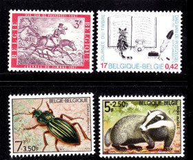 Фауна Фауна ^/--/^ NM Фауна  Бельгия  MNH - подборка ^_^^^ NM Фауна Бельгія MNH - добірка - фото фото фото