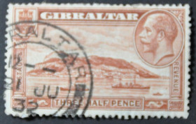 Інше Другое ^/--/^ Британские колонии Гибралтар  Георг V 1931 ^_^^^ Британські колонії Гібралтар Георг V 1931 - фото фото фото