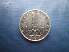 Чехія Чехия ^/--/^ Монета 1 крона Чехия 2006 ^_^^^ Монета 1 крона Чехія 2006 - фото фото фото