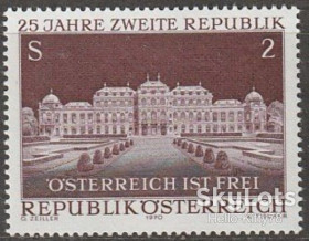 Австрія Австрия ^/--/^ Австрия 1970 архитектура Mi 1323 MNH ^_^^^ Австрія 1970 архітектура Mi 1323 MNH - фото фото фото