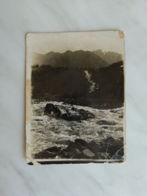 СРСР СССР ^/--/^ Река Большая Алмаатинка в горах Заилийского Ала-Тау 1937 /--/ г. ^_^^^ Річка Велика Алмаатинка в горах Заілійського Ала-Тау 1937 /--/ р. - фото фото фото