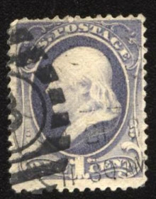 Північна Америка Северная Америка ^/--/^ США 1873  г. № 60  гашеная ^_^^^ США 1873 р. No 60 гашена - фото фото фото