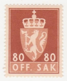 Скандинавія Скандинавия ^/--/^ Норвегия 1955 г.№  97 ** ^_^^^ Норвегія 1955 No 97 ** - фото фото фото