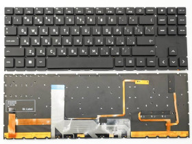 Клавіатури Клавиатуры ^/--/^ Клавиатура для HP Omen 15-EK, 15-EN (RU Black с RGB подсветкой). ^_^^^ Клавіатура для HP Omen 15-EK, 15-EN (RU Black з RGB підсвічуванням). Оригінал - фото фото фото