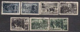 СРСР - СССР - ^/--/^ СССР,1942 /--/ г.,распродажа коллекции, Герои СССР, погибшие в ВОВ ^_^^^ СРСР, 1942 /--/ р., Герої СРСР, загиблі у ВВВ - фото фото фото