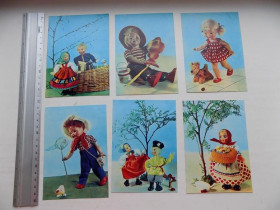 СРСР СССР ^/--/^ Открытки СССР Куклы Худ. Аскинази 16 шт 1968 г. ^_^^^ Листівки СРСР Кукли Худ. Аскіназі 16 шт 1968 р. - фото фото фото