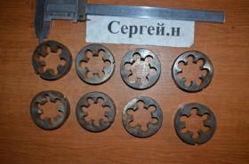 Інше Другое ^/--/^ Плашка 1 1/8&amp;quot; Тр (Фрезер, СРСР), 11 /--/ Н ^_^^^ Плашка 1 1/8&amp;quot; Тр (Фрезер, СССР), 11 /--/ Н - фото фото фото